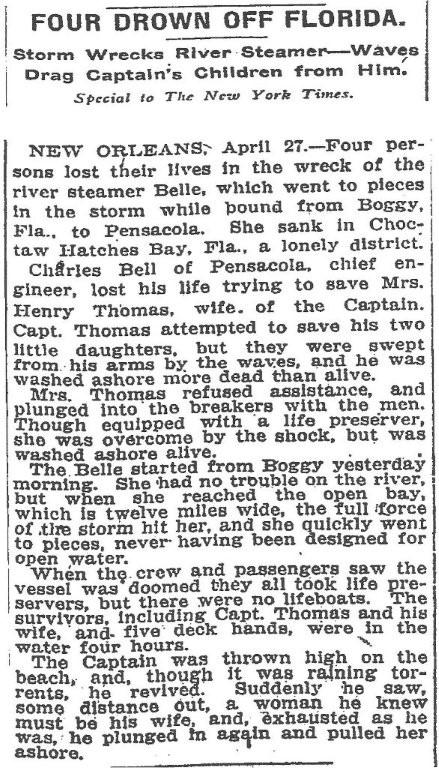 Belle Sinks 1911