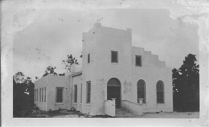 The Niceville Methodist Church building rebuilt in 1926