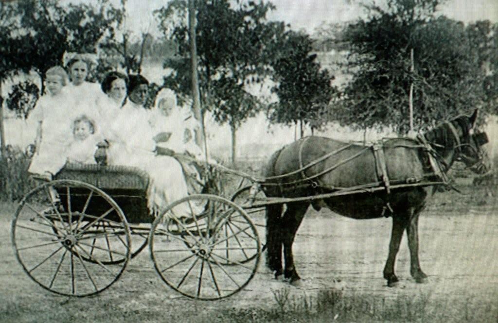 Mrs. McCaskill with children